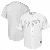 Dodgers Blank White 2019 Players' Weekend Player Jersey Dzhi,baseball caps,new era cap wholesale,wholesale hats